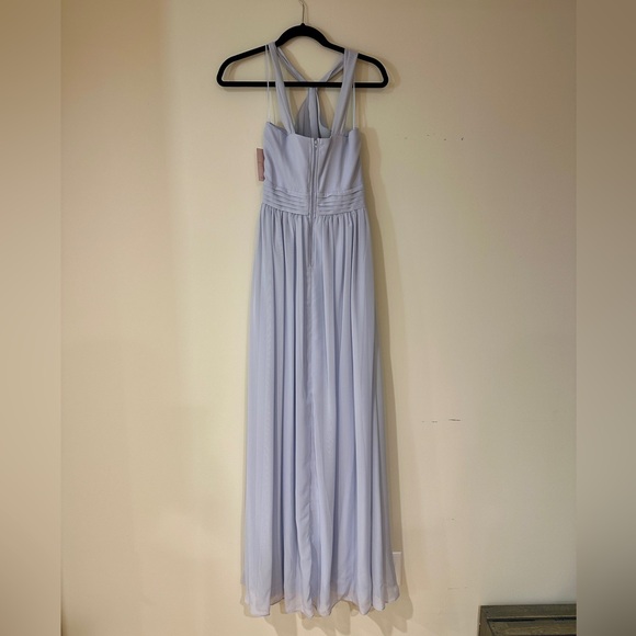 KIKO DRESS CHIFFON ICE BLUE - Picture 4 of 10